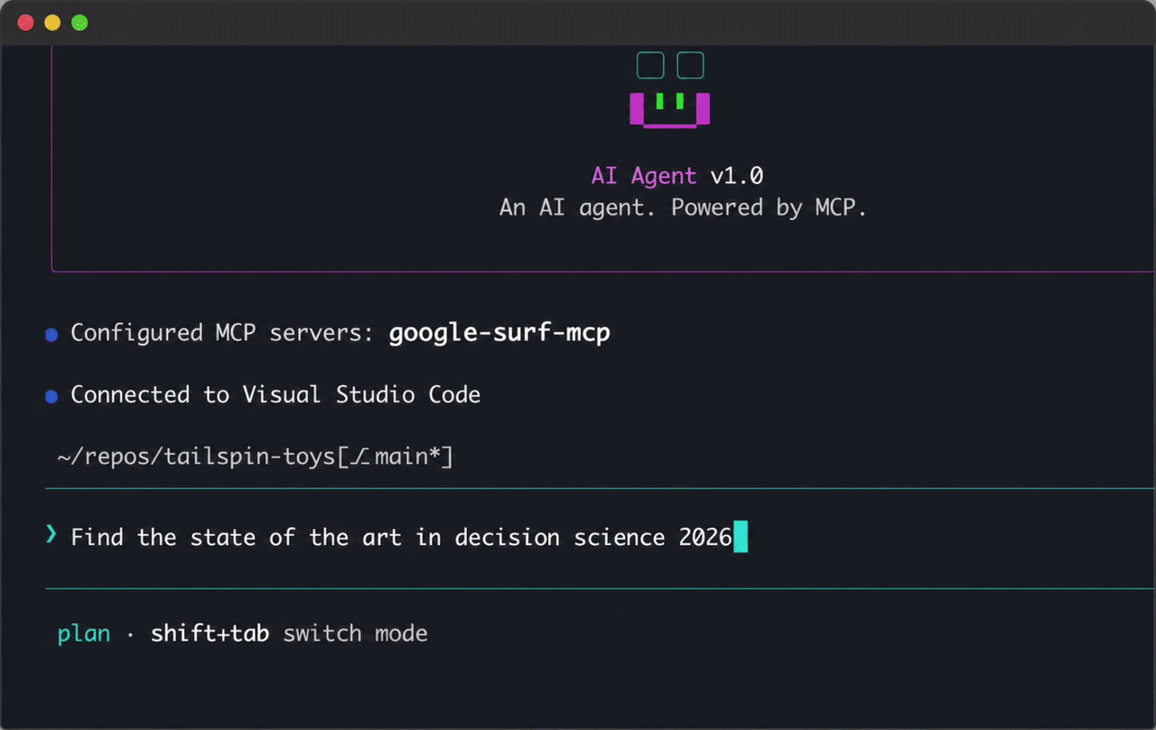 google-surf-mcp preview
